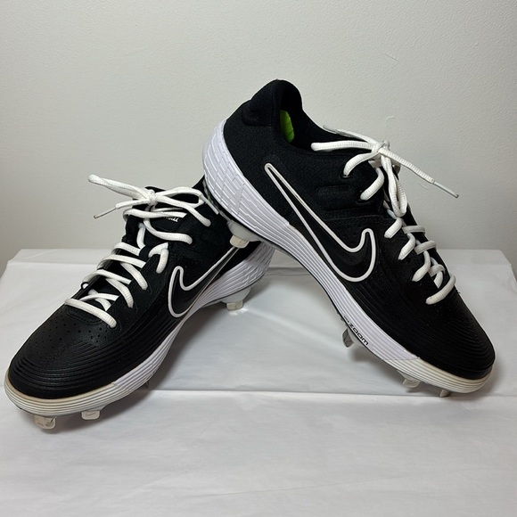 Nike Softball Cleat Zoom Hyperdiamond 3 Elite Women Size 10 AV3043-009 Black - Picture 6 of 8